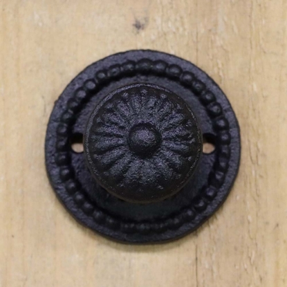 Bild på Dekorerad dörrknopp
